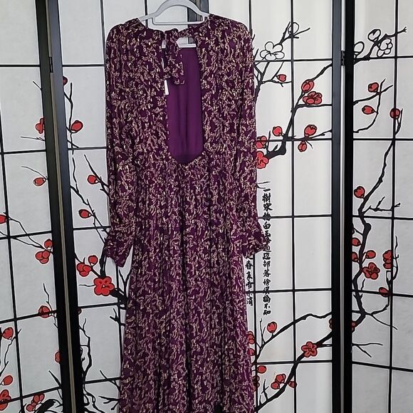 Sezane NWT Rare Priscilla Midi Dress Size 44 - Picture 5 of 13